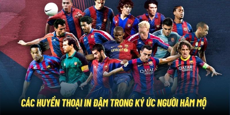 Các huyền thoại in đậm trong ký ức người hâm mộ